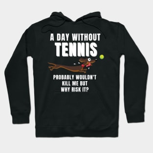 A Day Without Tennis Hoodie